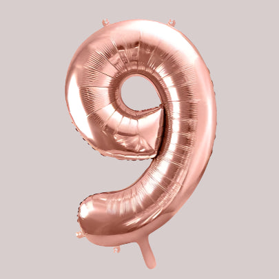 Folijas balons ciparu formā