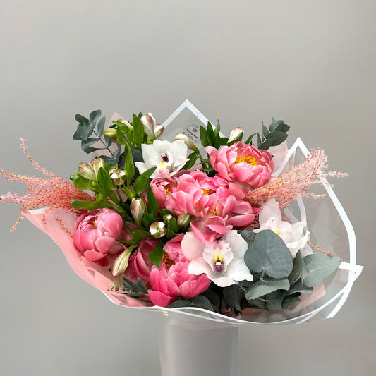 Bouquet from son