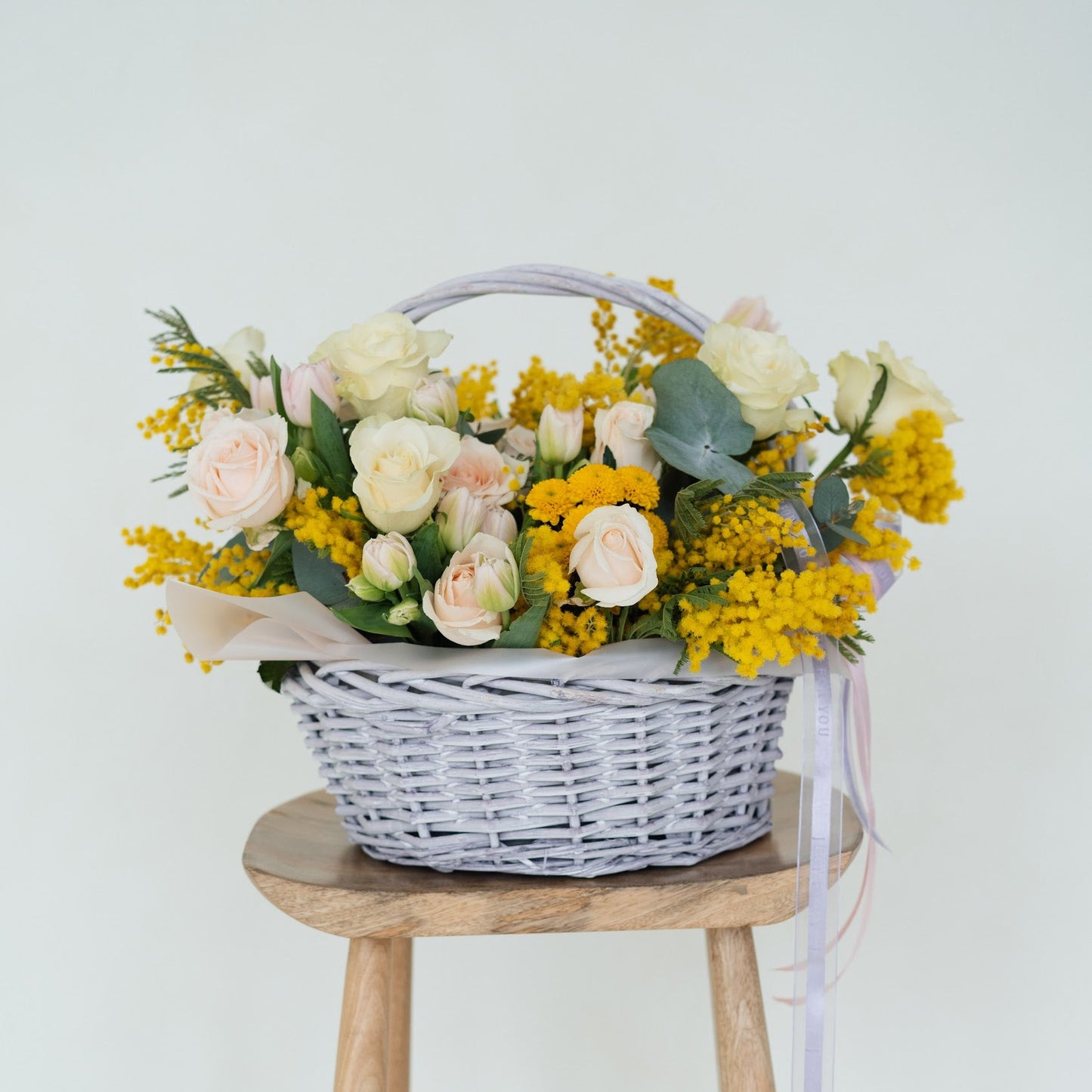 Lemon Sorbet Basket