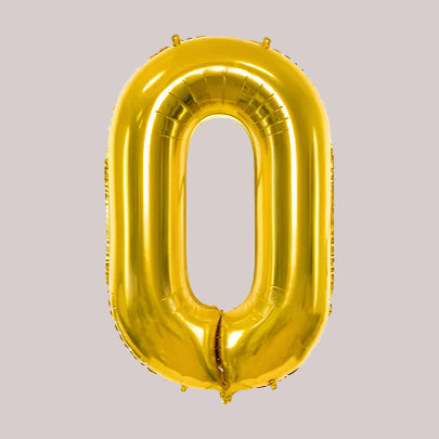 Folijas balons ciparu formā