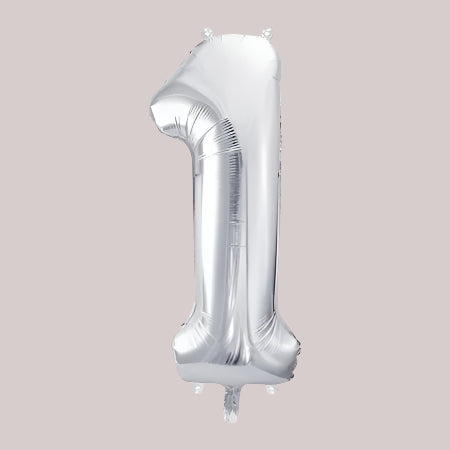 Folijas balons ciparu formā