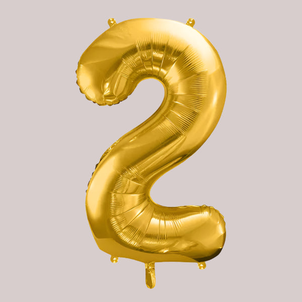 Folijas balons ciparu formā