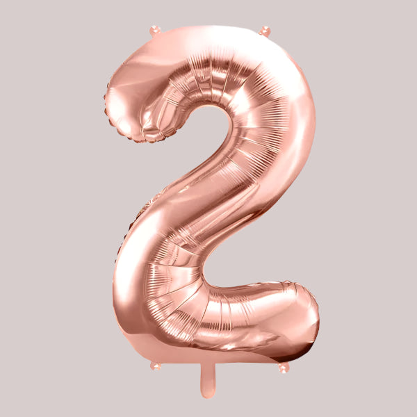 Folijas balons ciparu formā