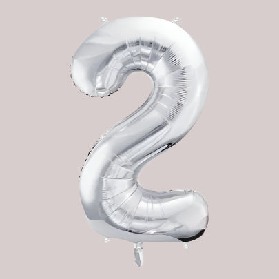 Folijas balons ciparu formā