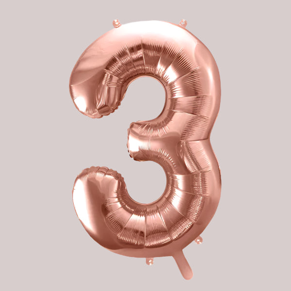 Folijas balons ciparu formā