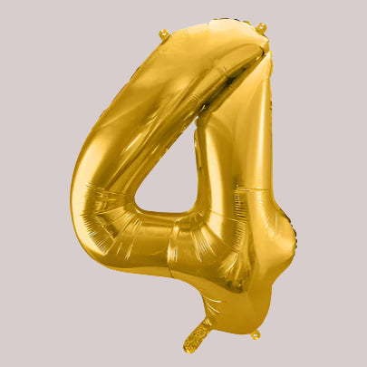 Folijas balons ciparu formā