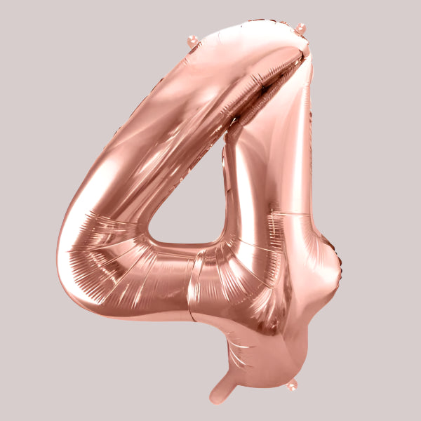 Folijas balons ciparu formā