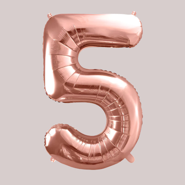 Folijas balons ciparu formā