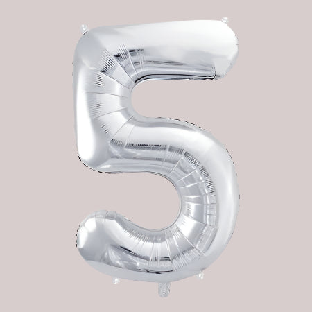 Folijas balons ciparu formā