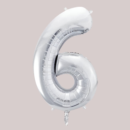 Folijas balons ciparu formā