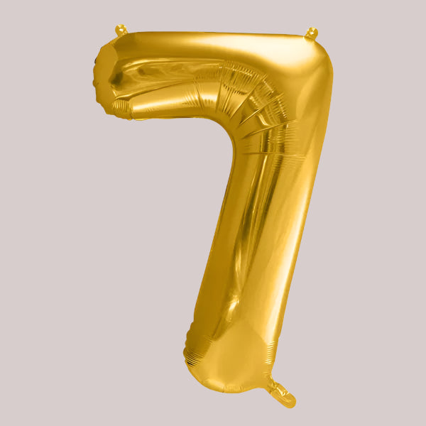 Folijas balons ciparu formā