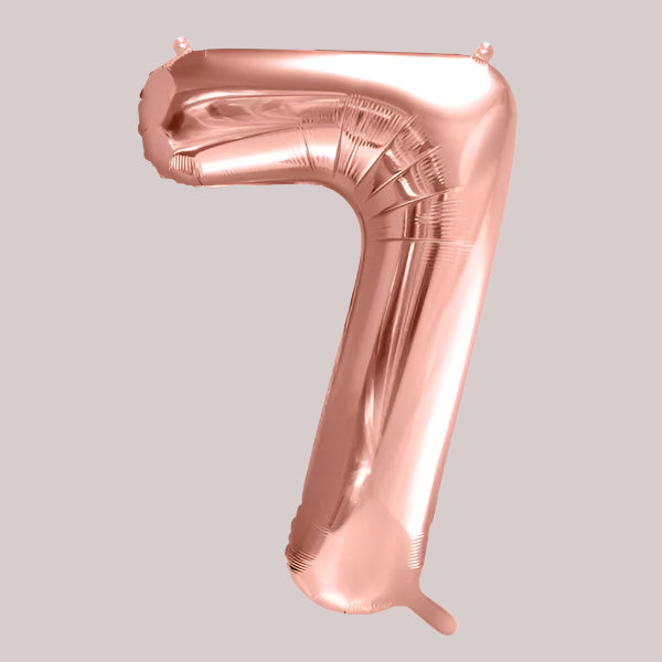 Folijas balons ciparu formā