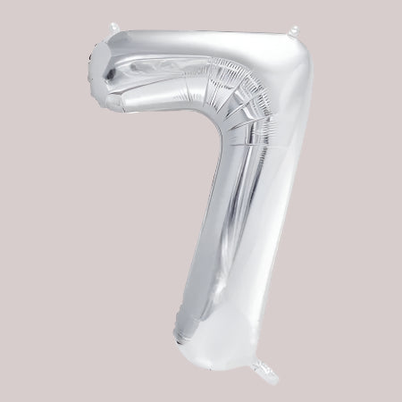 Folijas balons ciparu formā