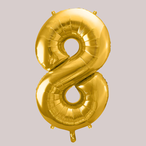 Folijas balons ciparu formā