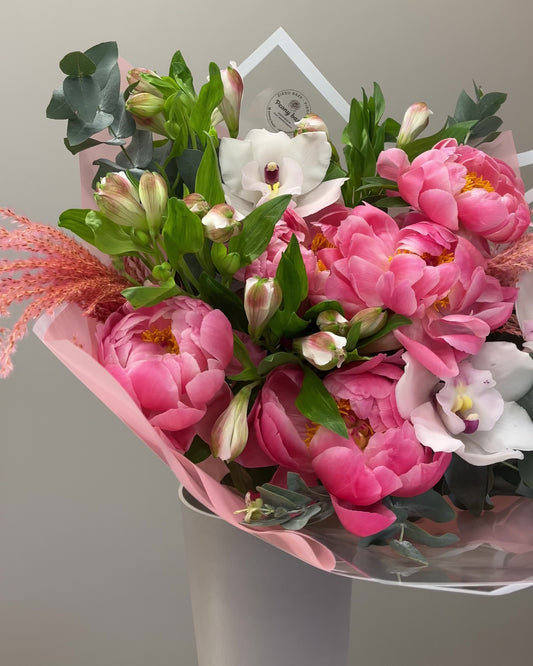 Bouquet from son